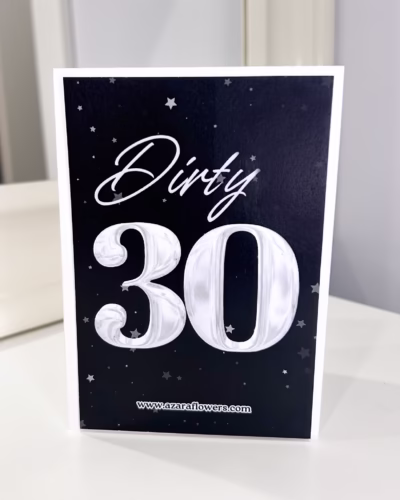 Картичка dirty thirty - Image 3